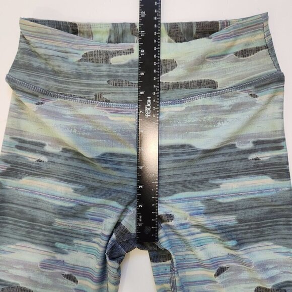 Evolution And Creation EVCR Floral Capri Legging Womens M Lilypond Yoga Athletic - Picture 4 of 7